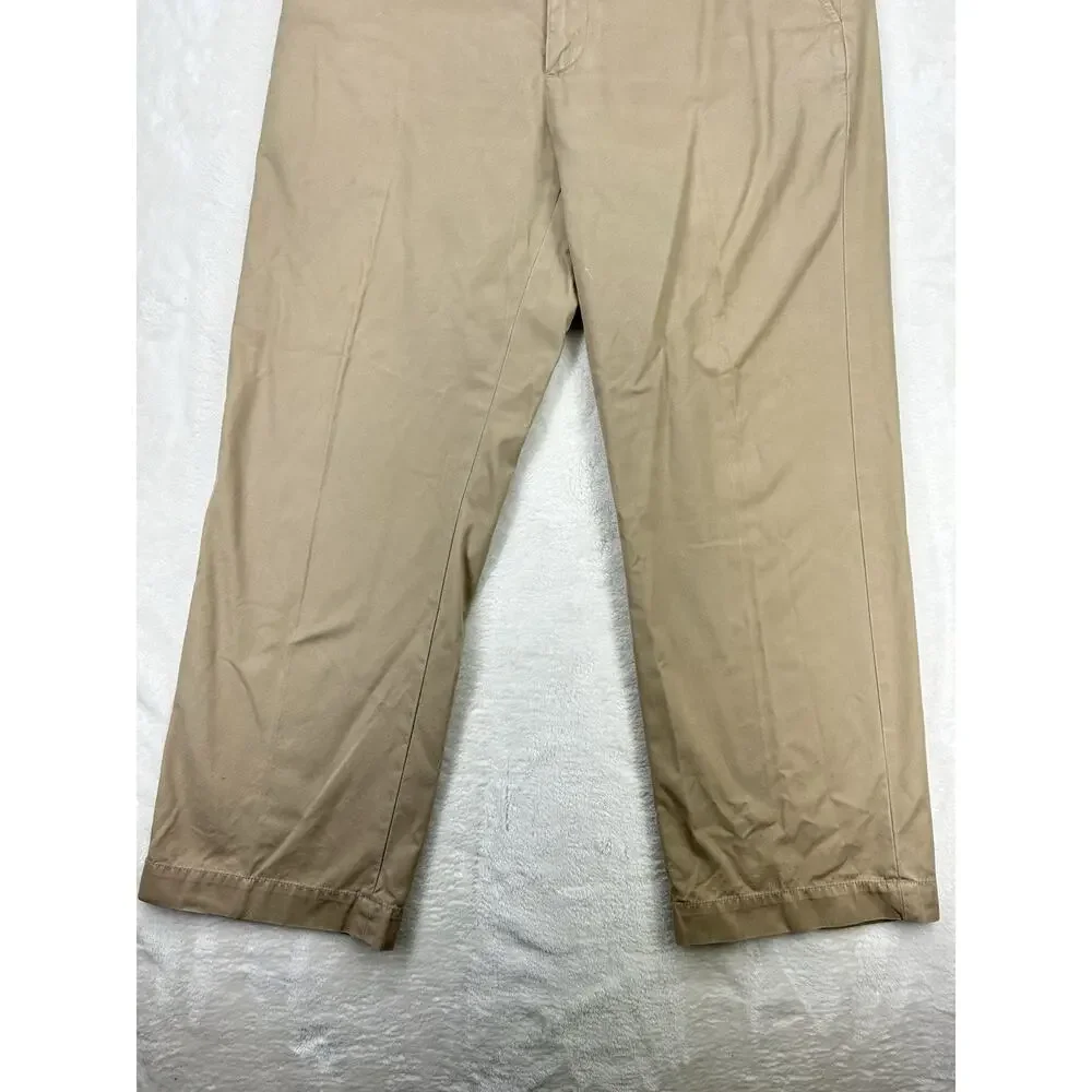 Banana Republic Chino Pants Mens 36x30 Khaki Beige Slim Fit Dawson